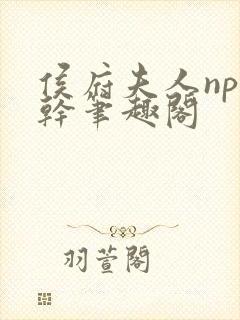 侯府夫人np高干笔趣阁