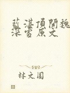 蓝湛顶开魏婴的深处原文