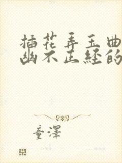 插花弄玉曲径探幽不正经的意思