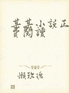 某某小说正版免费阅读