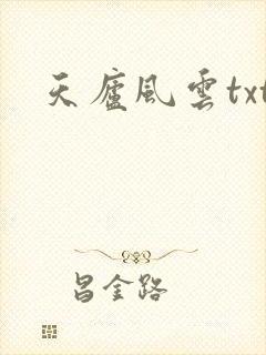 天庐风云txt