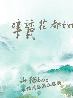 浪迹花都txt下载