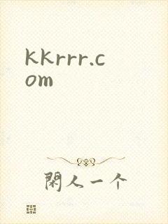 kkrrr.com