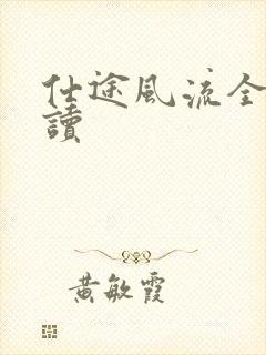 仕途风流全文阅读