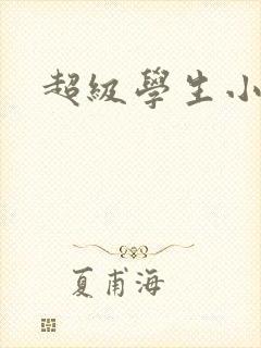 超级学生小说