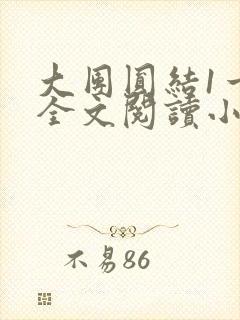 大团圆结1一6全文阅读小说