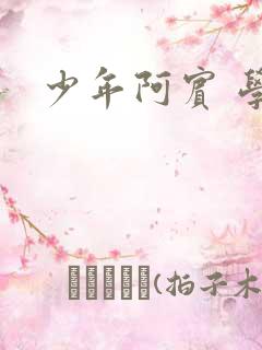 少年阿宾 学姐