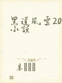黑道风云20年小说