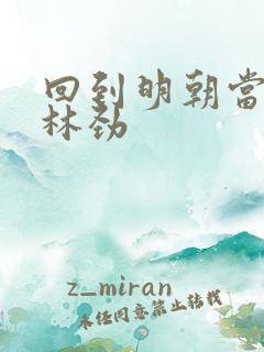 回到明朝当王爷林劲