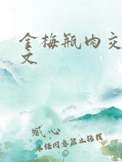 金梅瓶肉交白话文