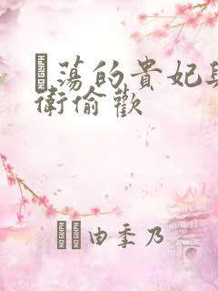 滛荡的贵妃与侍卫偷欢