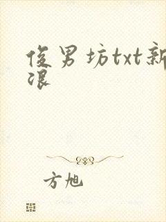 俊男坊txt新浪