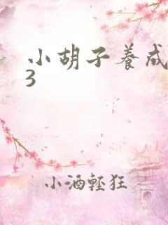 小胡子养成计划3