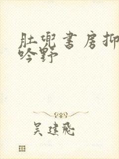 肚兜书房抑制低吟野