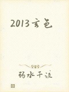 2013玄色