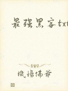 最强黑客txt