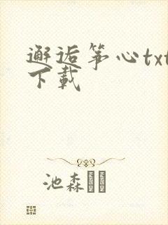 邂逅筝心txt下载
