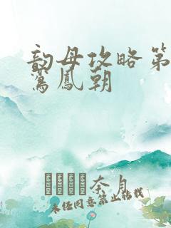 韵母攻略第二部鸾凤朝