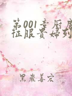 第001章厨房征服贵妇列静