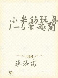 小米的玩具日记1—5笔趣阁