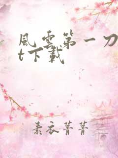风云第一刀txt下载