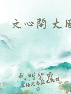 文心阁 大团结