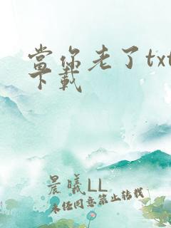 当你老了txt下载