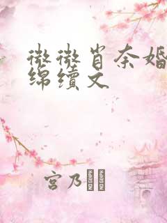 微微肖奈婚后缠绵续文