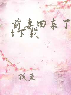 前妻回来了txt下载