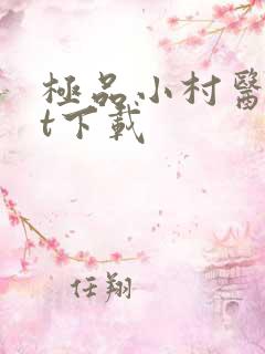 极品小村医txt下载