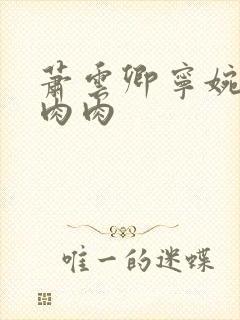 萧云卿宁婉走廊肉肉