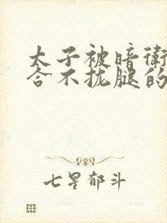 太子被暗卫c到合不拢腿的后果