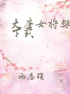 大唐女将樊梨花下载