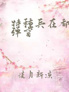 特种兵在都市无弹窗