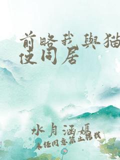 前略我与猫和天使同居