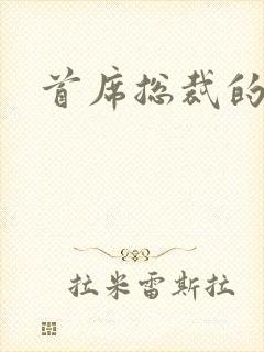 首席总裁的逃妻