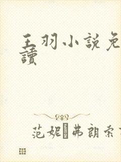 王羽小说免费阅读