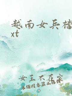 越南女兵档案txt