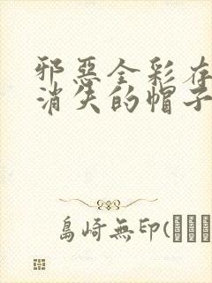 邪恶全彩存在感消失的帽子