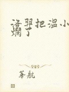 洛羿把温小辉做烂了