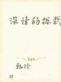 深情的总裁儿子