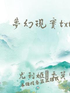 梦幻现实txt