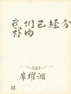 我们已经分手了补肉