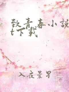 致青春小说txt下载