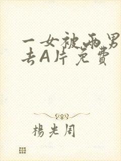 一女被两男桶进去A片免费