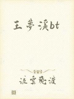 王梦溪bt