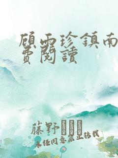 顾雨珍镇南王免费阅读