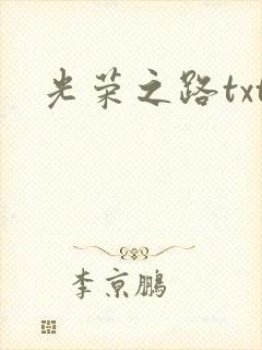 光荣之路txt