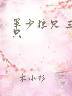 军少狼兄 三两只