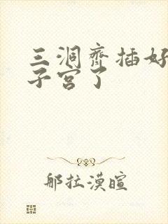 三洞齐插好深到子宫了